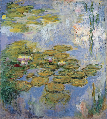 Картина Водяные лилии 16 - Моне Клод 