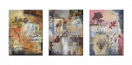 Краски природы. Триптих