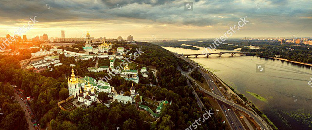 Картина Панорама Киево-Печерской Лавры - Панорамы 