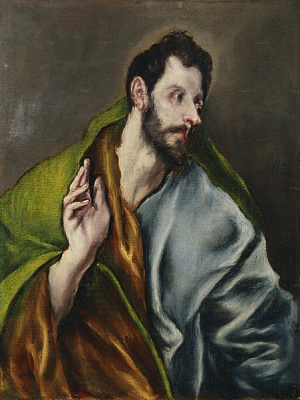 Картина Св.Апостол Фома - Эль Греко 