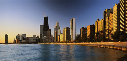 Небоскребы на берегу