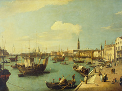 Венецианские гондолы на воде