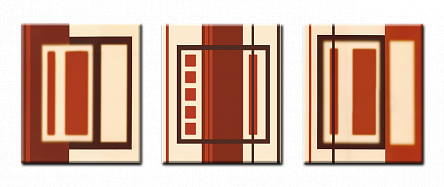 Абстракция 3. Триптих