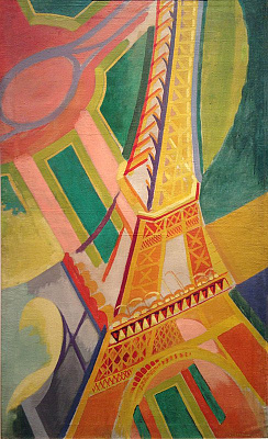 Картина Роберт Делэни - Эйфелева башня - Неизвестный художник 