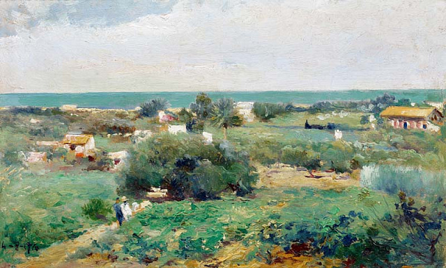 Картина Пейзаж 1910 - Гарсиа Родригез Мануэль 