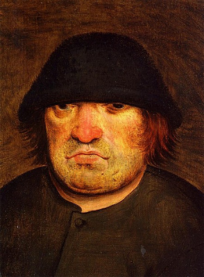 Картина Голова крестьянина - Брейгель Питер Младший 