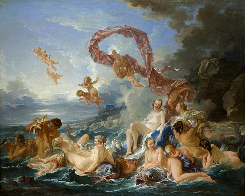 Картина Народження та тріумф Венери - Буше Франсуа 
