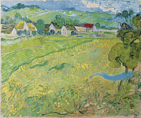 Картина Вид на Вессенот близ Овера - Ван Гог Винсент 