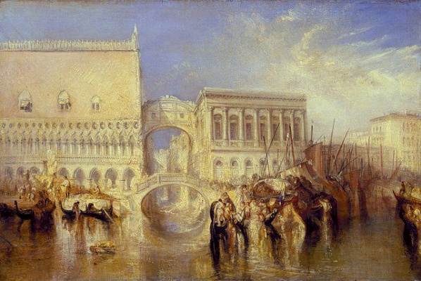 Картина Венеция, Мост вздохов - Тернер Уильям 