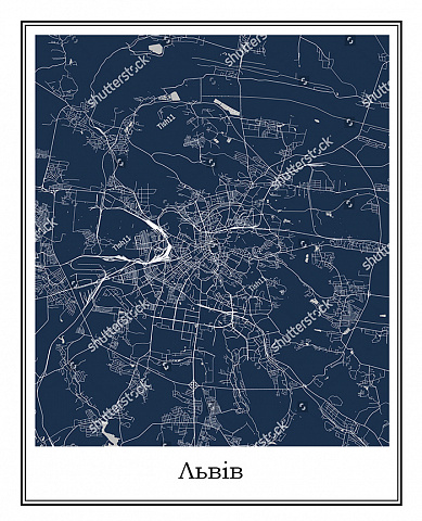 Карта Львова 2