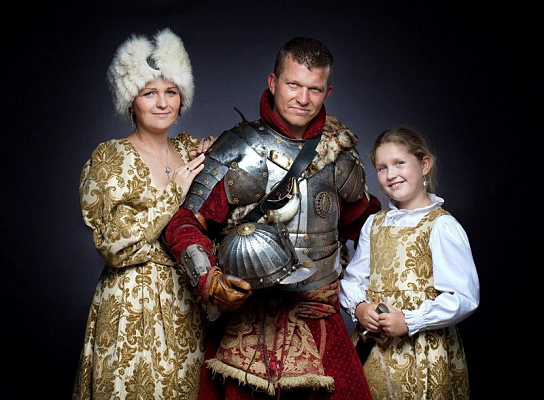 Картина Лицарська сім'я - Сімейні старовинні 