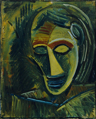 Картина Голова женщины - Пикассо Пабло 