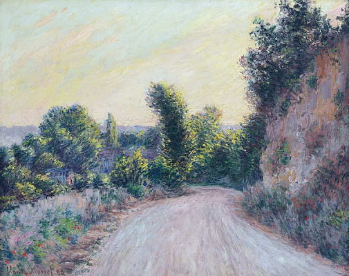 Картина Дорога возле Живерни - Моне Клод 