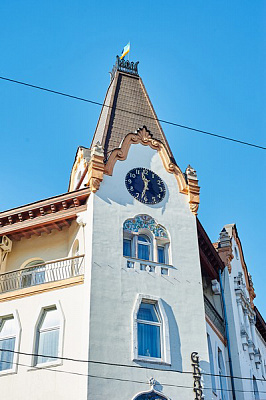Картина Вежа з годинником. Дніпро - Місто 