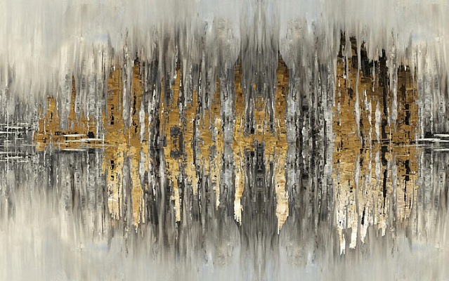 Картина Абстрактное отражение - Цзинь Цзе Линь 