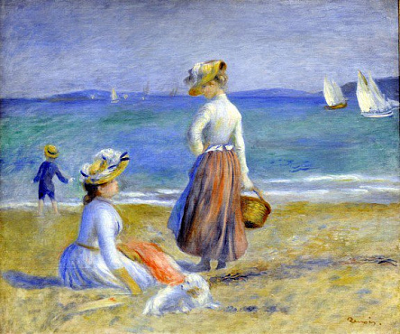 Фигуры на пляже