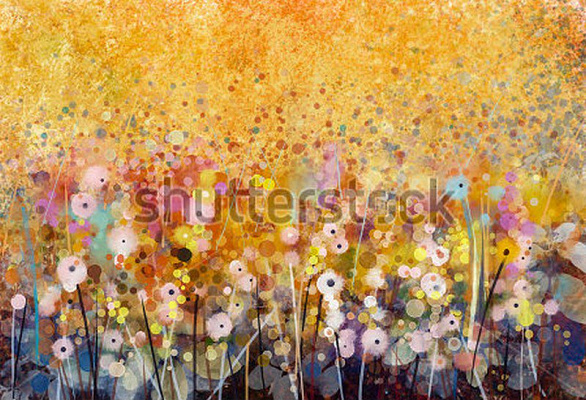 Картина Поле квітів 8 - Нонгкран Фон 