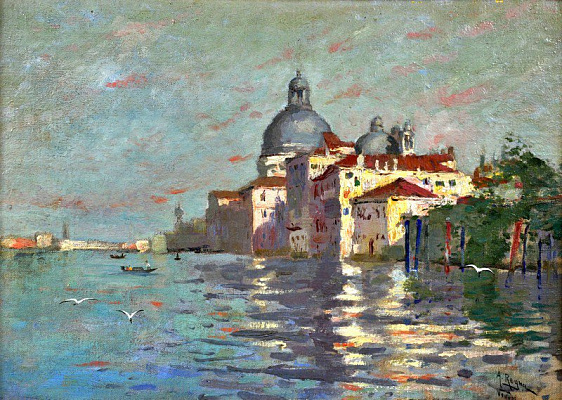 Картина Вид на Гранд Канал. Венеция - Рейна Антонио Мария де 