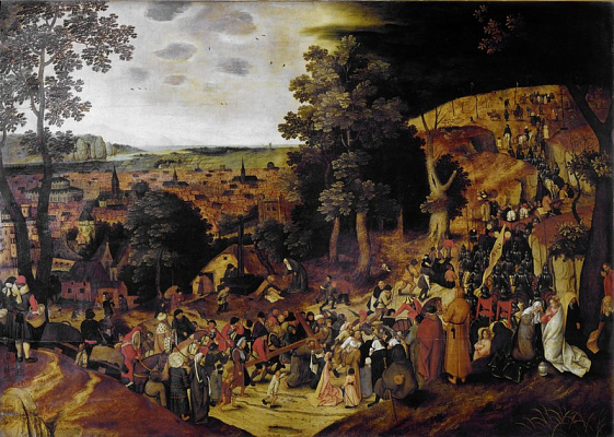 Картина Несение креста - Брейгель Питер Младший 