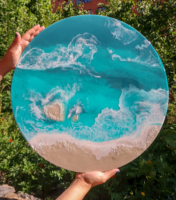 Картина Бирюзовый океан - Пейзаж 