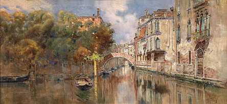 Вид на Канал в Венеции