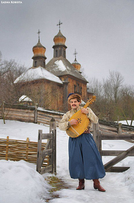 Картина Українець взимку - Чоловічі національні 