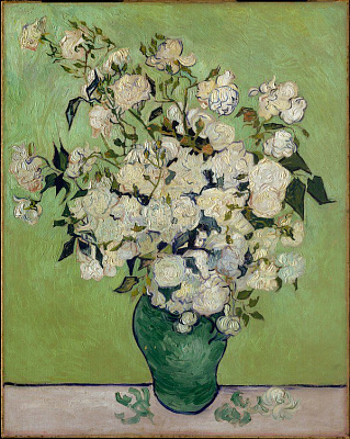 Картина Ваза с розами - Ван Гог Винсент 
