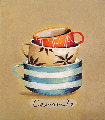 Картина Ромашковый чай - Неизвестный художник 