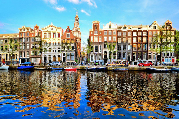 Картина Відображення Амстердаму - Місто 