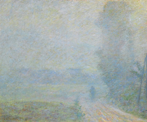Картина Тропинка в тумане - Моне Клод 