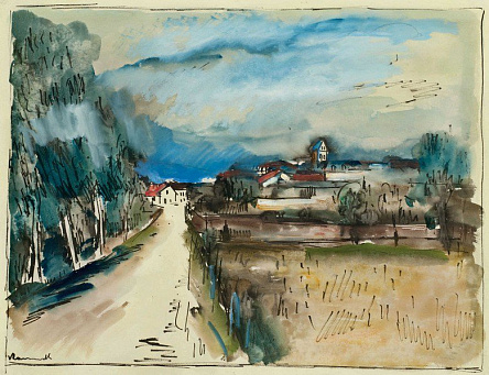 Вид на деревню