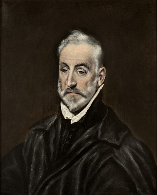 Картина Портрет Антонио де Коваррубиас-и-Лейва (Толедо, музей Эль Греко) - Эль Греко 