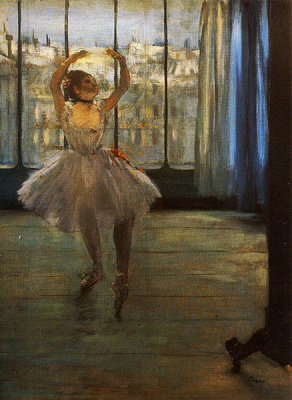 Картина Танцюрист позує - Дега Едгар 