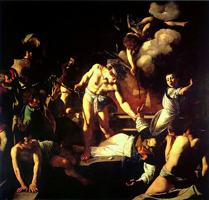 Картина Мученичество Святого Матфея - Караваджо Микеланджело  