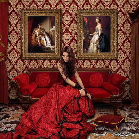 В современном замке