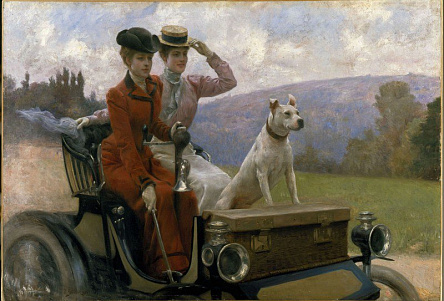 Дамы в машине