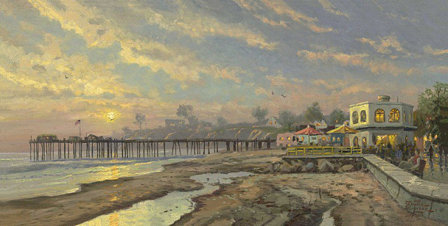 Картина Захід сонця Капітоли - Кінкейд Томас 