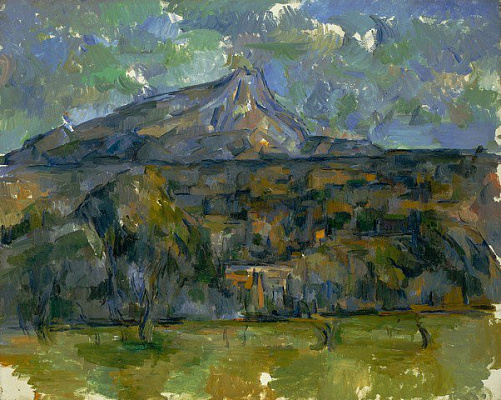 Картина Гора Святої Вікторії з Ле Лауве - Сезан Поль 