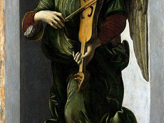 Ангел в зеленом с виолой