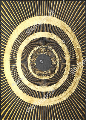 Картина Золотая текстура 5 - Deckorator 
