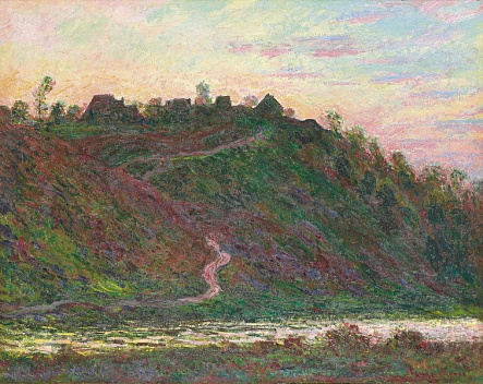 Село Ла Рош-Блонд, Захід сонця