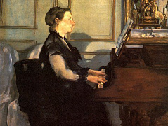 Мадам Мане за фортепиано