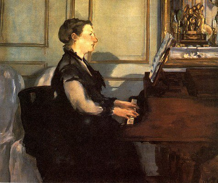 Мадам Мане за фортепиано