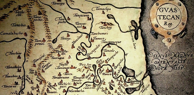 Картина Часть старой карты 2 - Карты на стену 