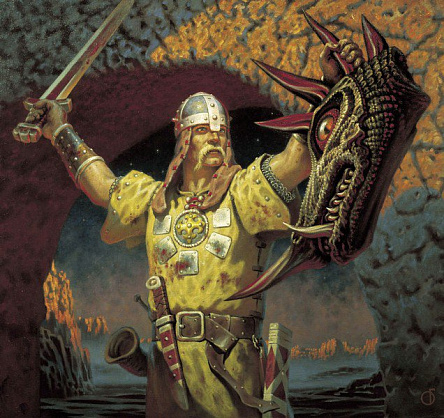 Рыцарь с головой дракона