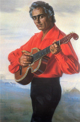 Картина Іспанський гітарист - Чоловічі національні 