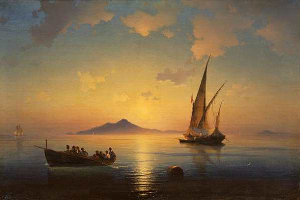 Картина Неаполитанский залив 1841 - Айвазовский Иван 