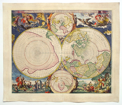 Картина Карта мира 10 - Карты на стену 