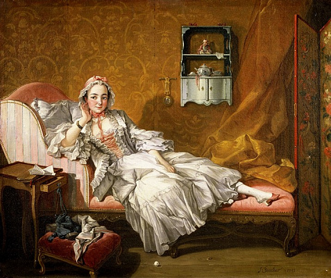 Картина Портрет Марі-Жанне Бюзо, дружина художника - Буше Франсуа 
