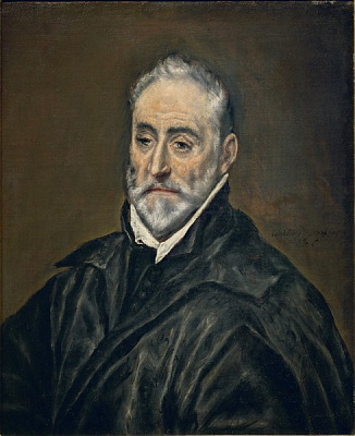 Картина Портрет Антонио де Коваррубиас-и-Лейва (Париж, Лувр) - Эль Греко 